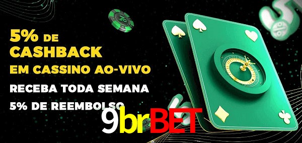 Promoções do cassino ao Vivo 9brbet